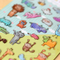 Custom cartoon promotional epoxy stickers decorative stickers